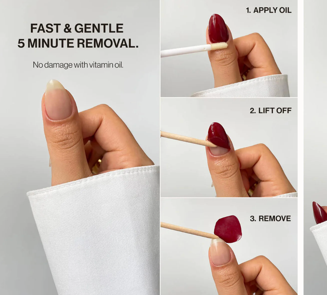 UV Semi-Cured Gel Nails