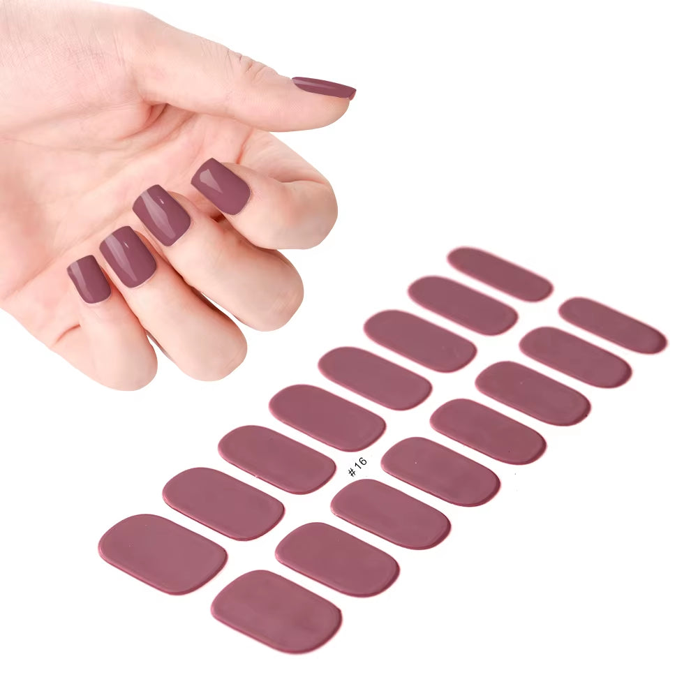 UV Semi-Cured Gel Nails