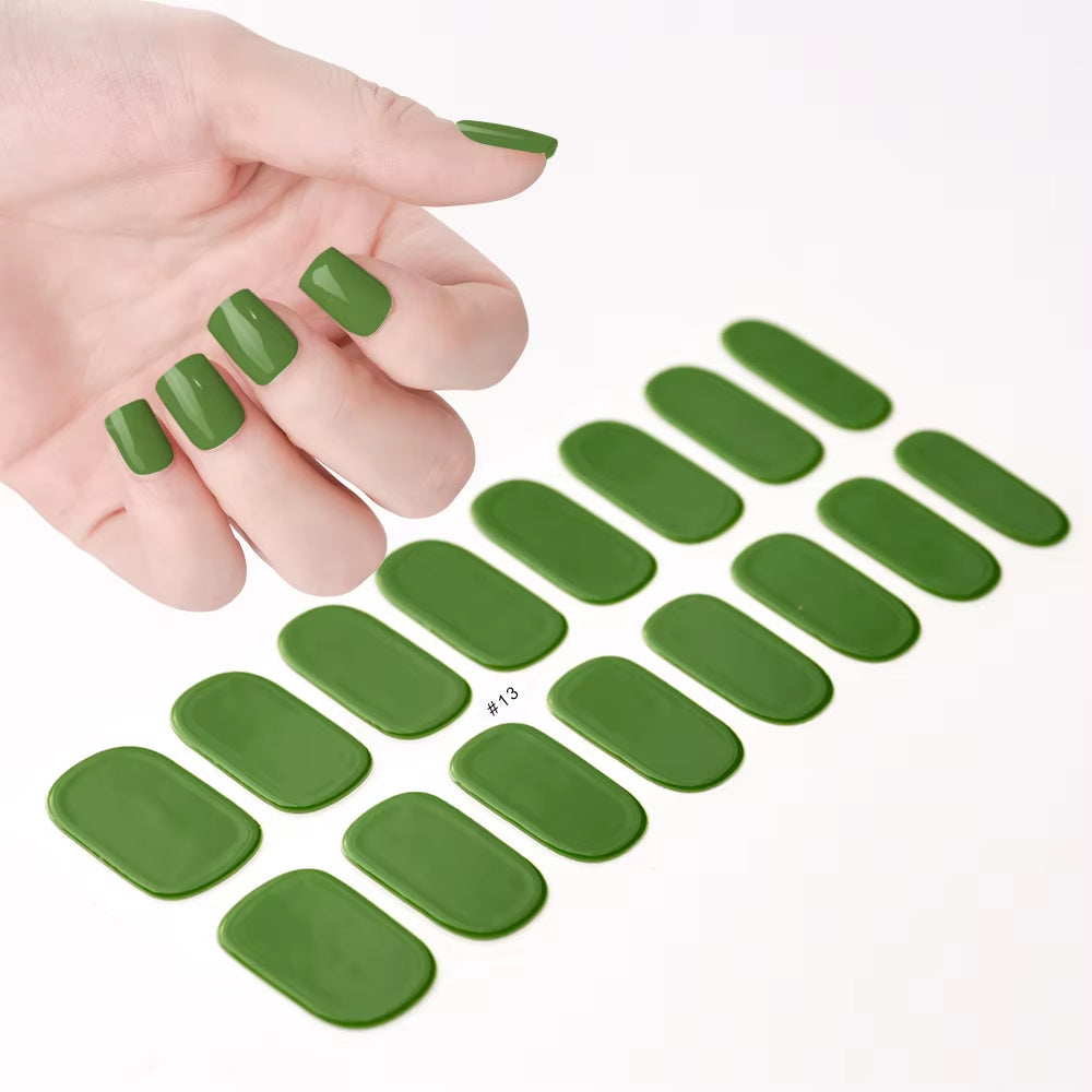 UV Semi-Cured Gel Nails
