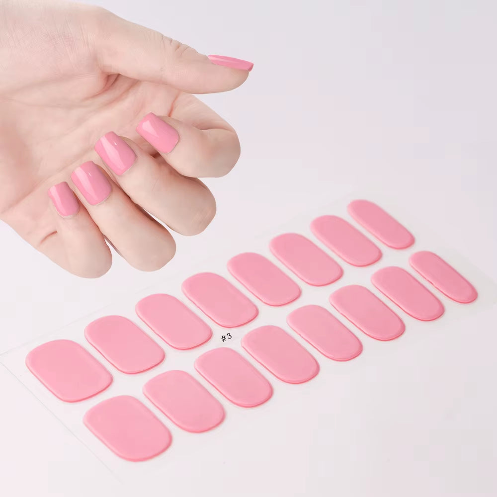 UV Semi-Cured Gel Nails