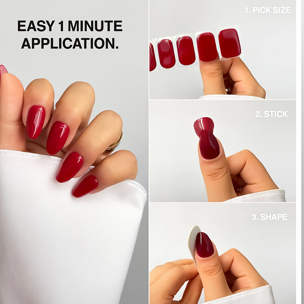 UV Semi-Cured Gel Nails