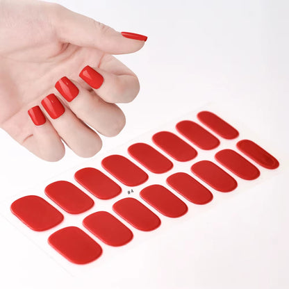 UV Semi-Cured Gel Nails
